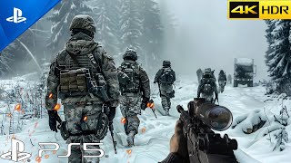 ARCTIC SNIPER | Realistic Ultra Graphics Gameplay 4k 60fps Call of Duty Modern Warfare III