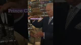 #shorts Cheers! King Charles III drinks beers #kingcharles #charles