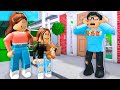 EX GIRLFRIEND Made Me BABYSIT Her SISTER! (Roblox)