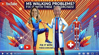 MS Walking Problems? 5 Exercises to Rewire Your Brain! Dr. Gretchen Hawley