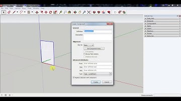 SketchUp Dynamic Component Tutorial - How to twist or swing a component