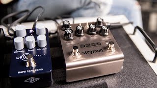 Strymon Deco Tape Saturation & Doubletracker Delay Pedal | Demo and Overview with Rob Gueringer