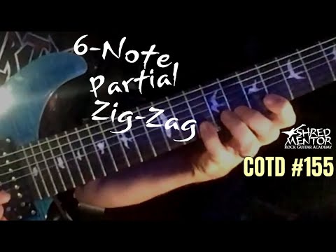 6-Note Partial Zig-Zag | ShredMentor Challenge of the Day #155