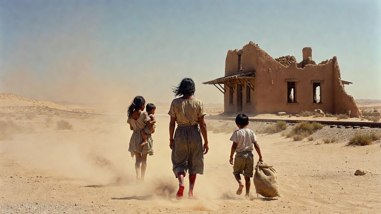 La viuda pensó que perdería a sus hijos… pero la vida tenía otros planes