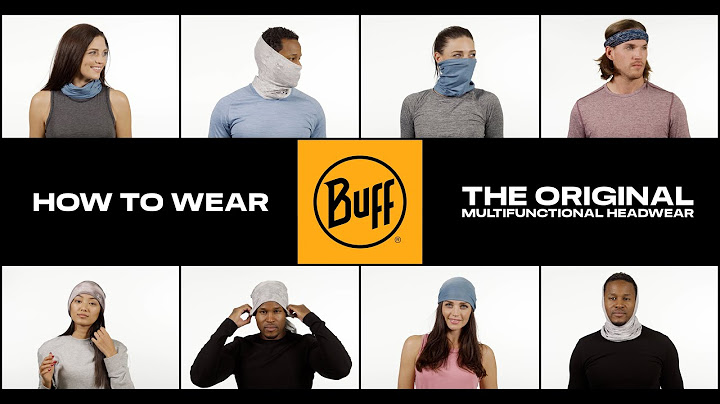 How to wear the BUFF® Original Multifunctional Neckwear