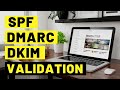 SPF DMARC DKIM Validator for G Suite Business - Step By Step Guide