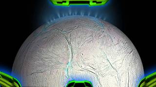 Falling Into ENCELADUS - (POV Simulation) Saturn's Moon