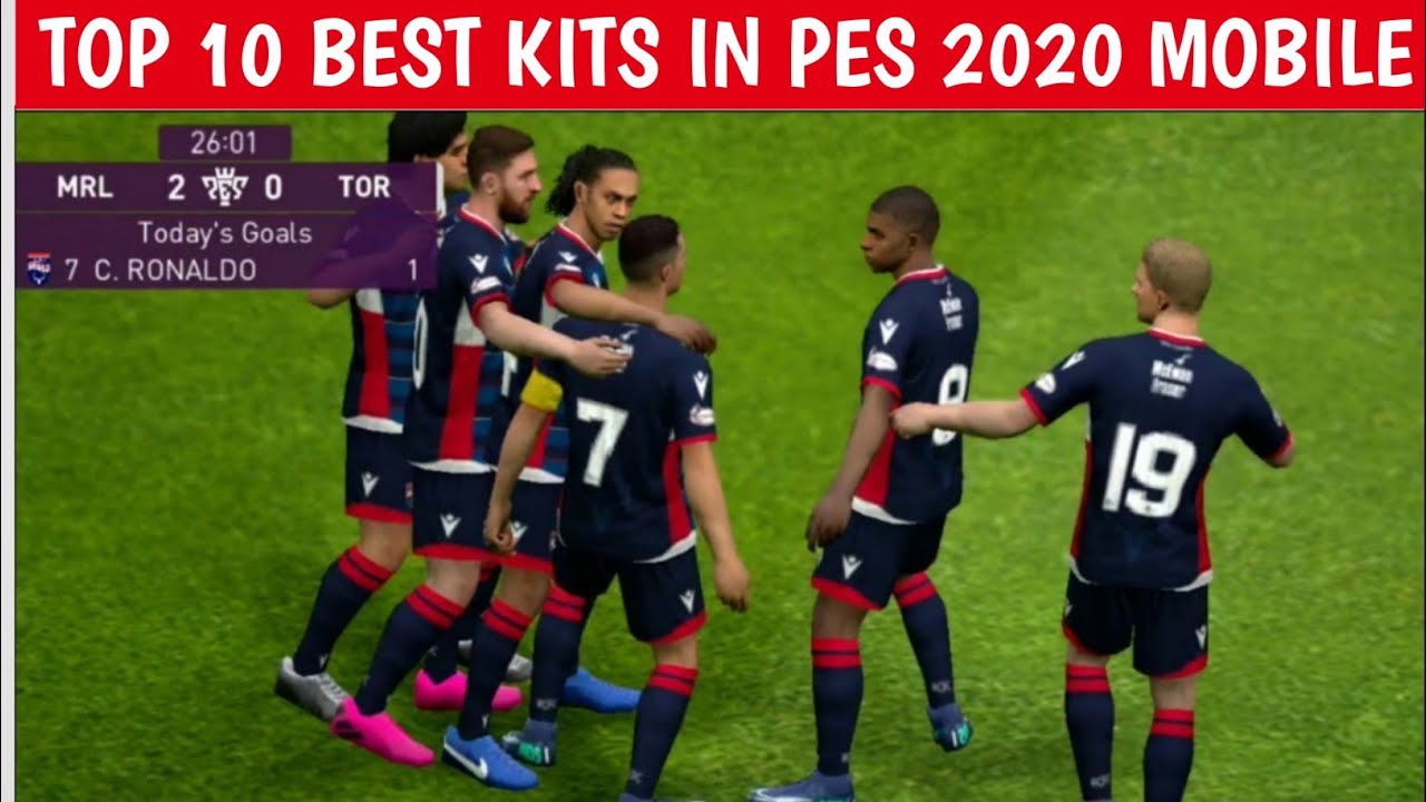 Top 10 Best Kits in PES 2020 Mobile |No 