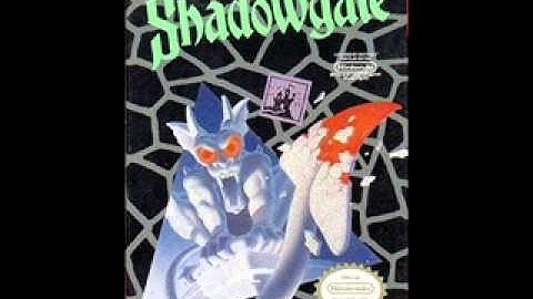 Shadowgate (NES) Music - Title Screen