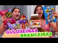 OLHA O TANTO DE GULOSEIMAS QUE EU COMPREI NO MERCADO BRASILEIRO DOS EUA