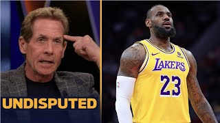 UNDISPUTED | Skip Bayless reacts LeBron's performance in game 2 loss to Nuggets 101-99