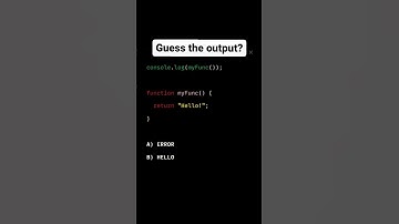 Test Your Javascript Knowledge MCQ #165