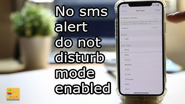 Do not disturb mode also disable sms alert from contacts even though they are allowed to make a call