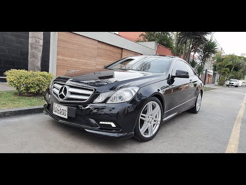 Vídeo do E500 Coupe 5.5 V8 2011