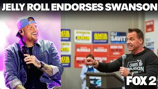 Jelly Roll announces Chris Swanson endorsement for Michigan governor News