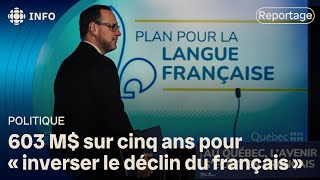 Québec dévoile son plan pour protéger le français
