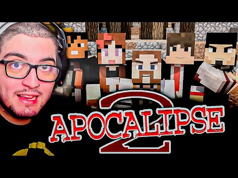 KAZZIO mostra TRAILER de APOCALIPSE 2 - sua NOVA SÉRIE no Minecraft