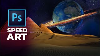 Pyramid Photo Manipulation | Speed Art by HertzGFX screenshot 5