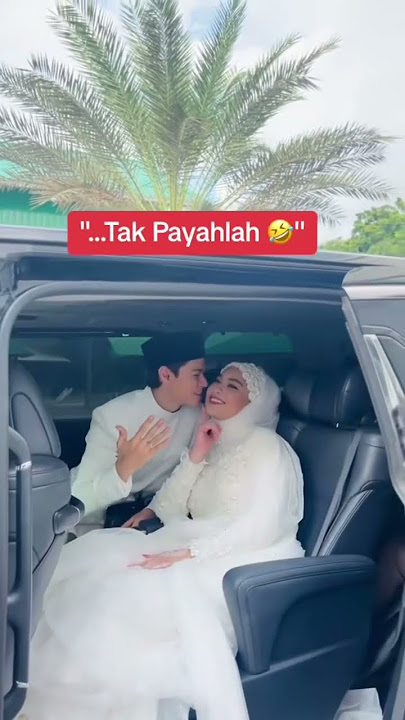 MALU2 PULA JANNA NAK CIUM SUAMI 🤣🤣 #subscribe #shorts #jannanick #artist #malaysia #2023 #kahwin