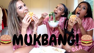 MUKBANG Q&A ft. Tayla and Millie