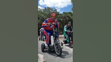 Do you even race? #outdoors #funny #scooterlife #automobile #electric #mobilityscooters