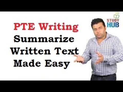 पीटीई लेखन - लिखित पाठ को आसान बनाएं (सभी सारांशों के लिए 4 जादुई कनेक्टर)