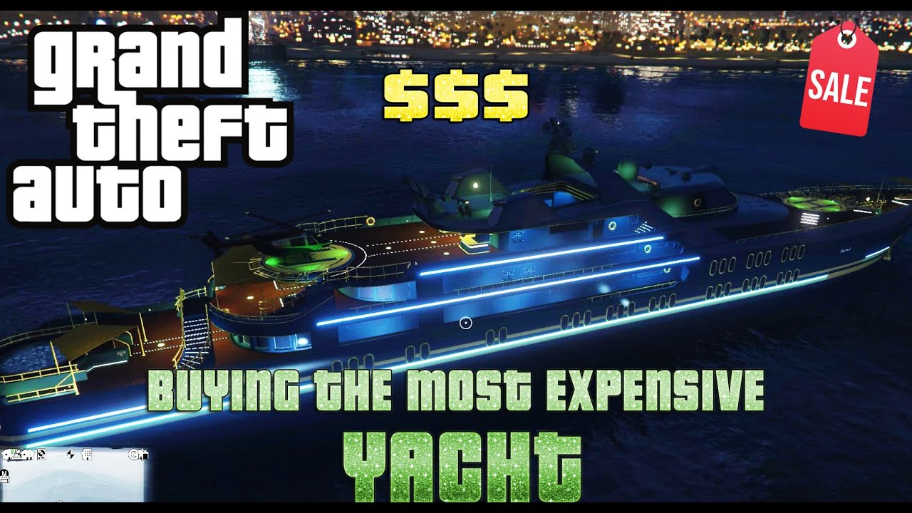 how to sell yacht gta 5 online