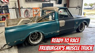 FINDING OUT WHY MY LT4-SWAPPED &#39;67 CHEVY C10 BROKE AND HOW I&#39;M GETTING IT READY TO RACE FREIBURGER.