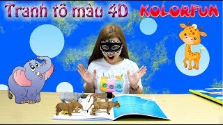Coloring Virtual Reality – 4D Coloring DISNEY Animals Alive 4D Coloring Book - Buko TV