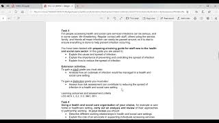 ATHE L3 DiHSC -Unit-4-Working in Health and Social care- Assignment Discussion-(AK)