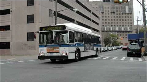 MTA NYC Bus: 1997 OBI Orion V CNG B8 Bus #9836 on Linden Blvd