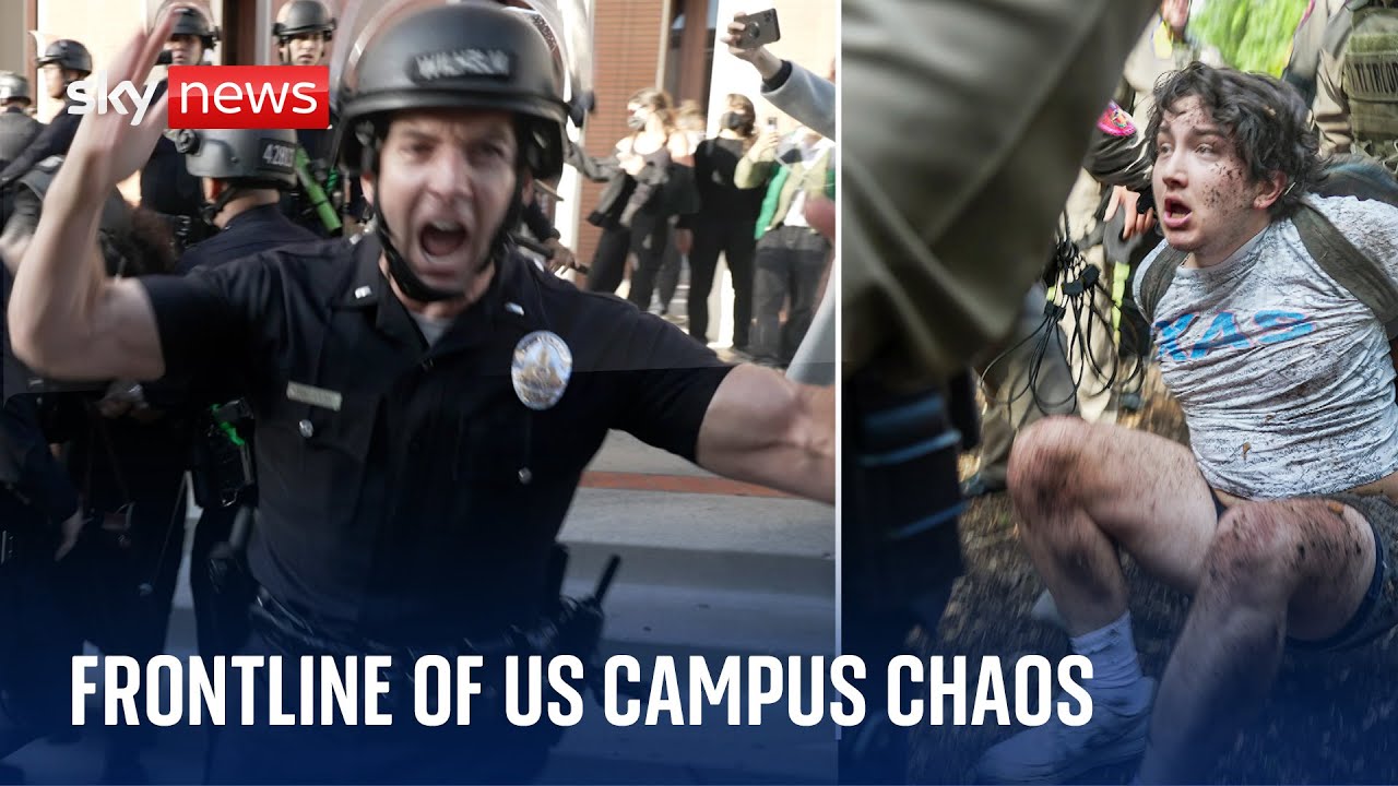 WATCH: Police Respond To Pro-Palestinian Protesters At University of Michigan's Commencement