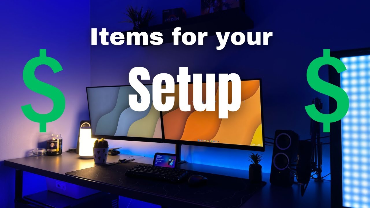 Items For Your Setup! - YouTube