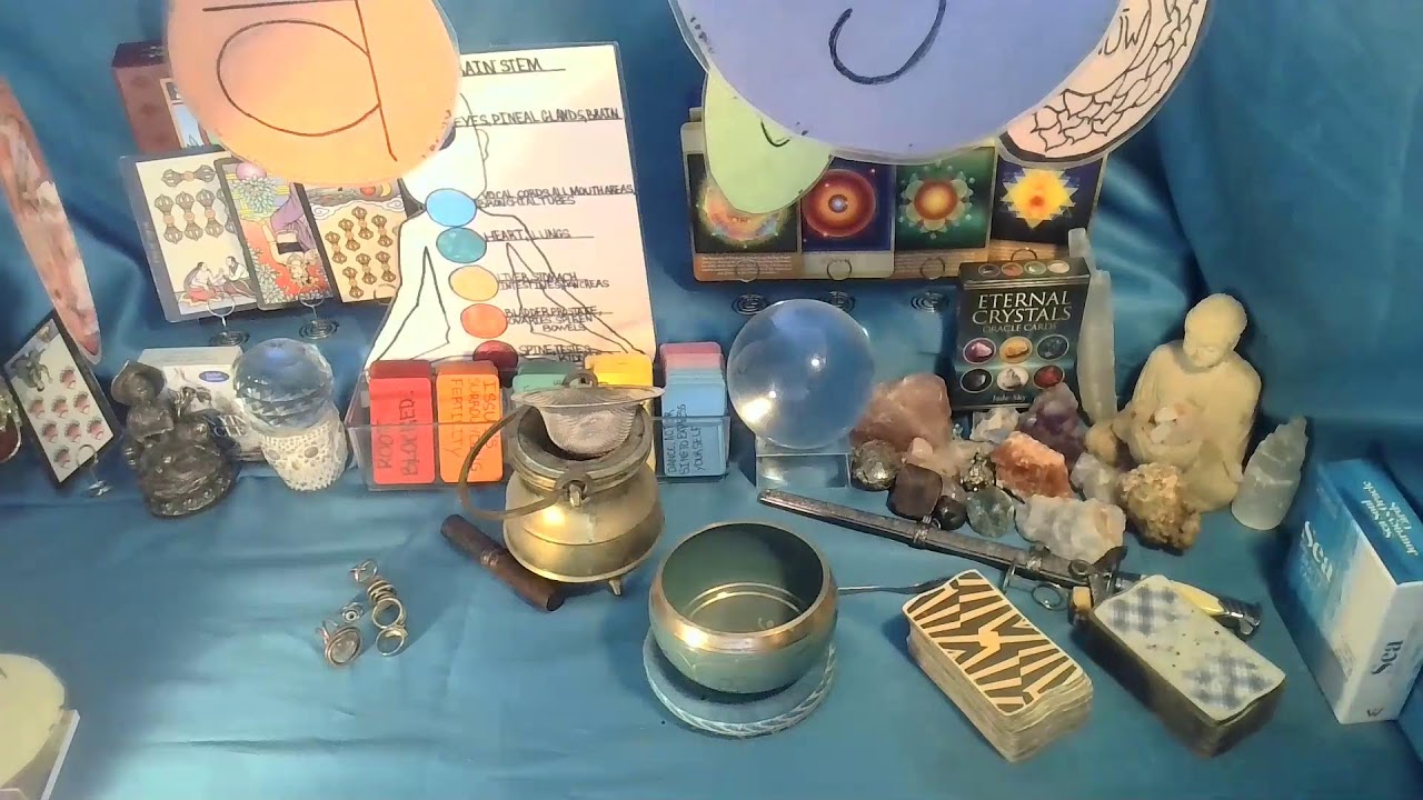 HE WANTS 2 COME 2 U BUT WORRIED ABOUT A WITCH HE WAS  W IN PAST WHEN HE WASN'T IN ALIGNMENT SABATOGE