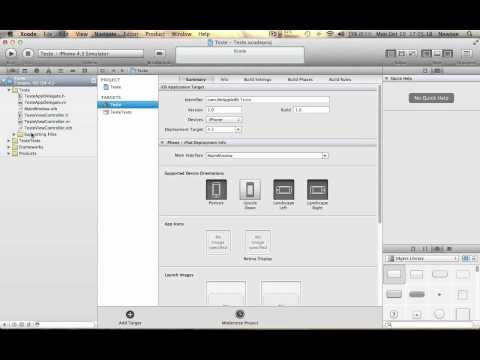Tutorial 05 Desenvolvimento iPhone e iPad - Xcode 4 - Overview (Em Português)