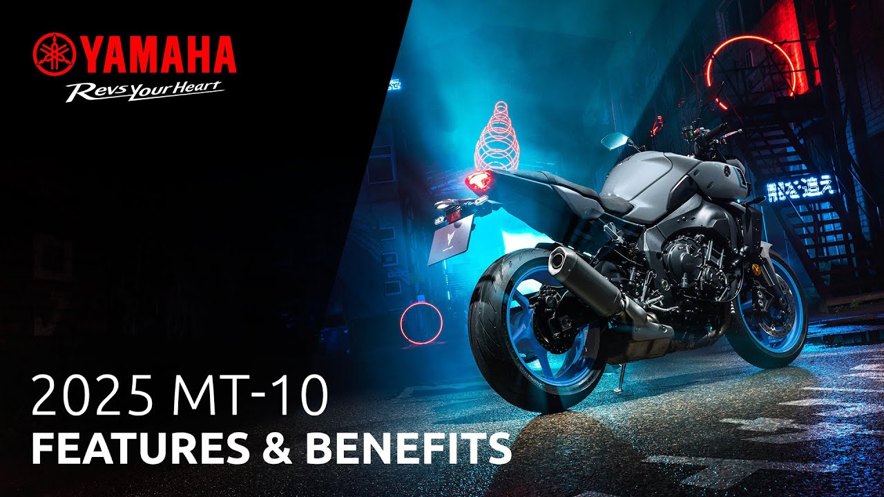 2025 MT-10 | Features & Benefits - YouTube