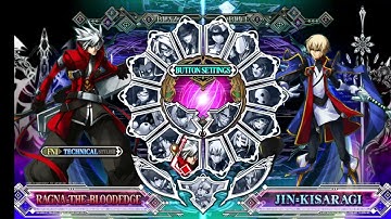 Blazblue Continuum Shift Extend Arcade Mode Part 1