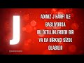 Numerolojiye Göre "J" Harfinin Anlamı | @yasamyolusayisi