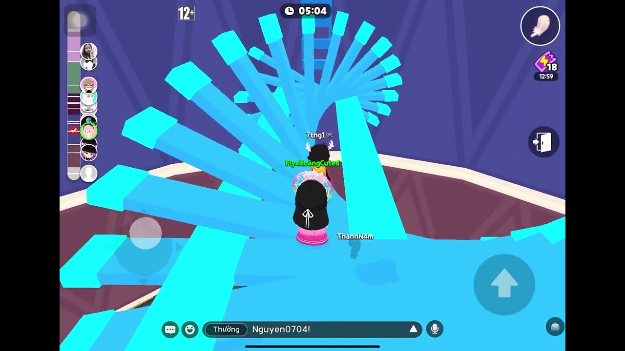 “TIÊN NỮ HOA SEN” và thử thách leo tháp bằng vật phẩm giảm trọng lực không thả nút di chuyển!