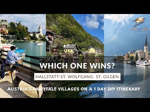 Hallstatt-St. Wolfgang -St. Gilgen : Fairytale Villages & Stunning Lakes in DIY Tour from Salzburg