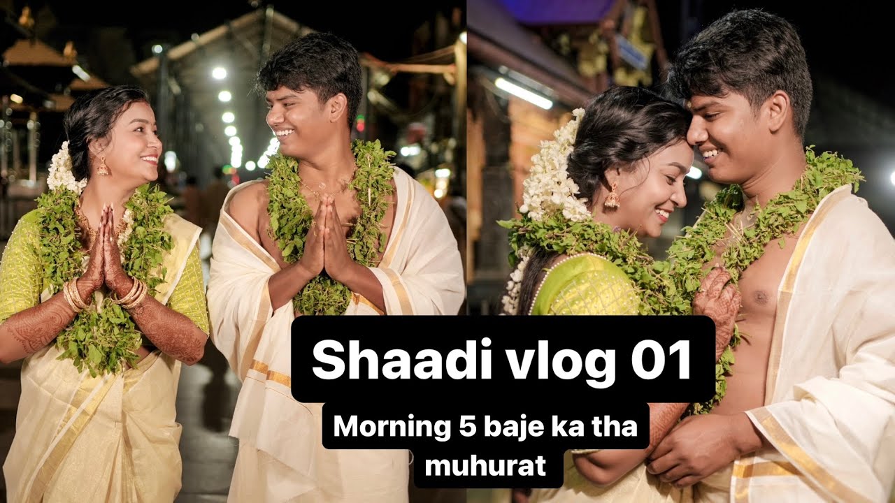 shaadi wala vlog 🥰 pahle fere liye mandir me #saipriyakishaadi