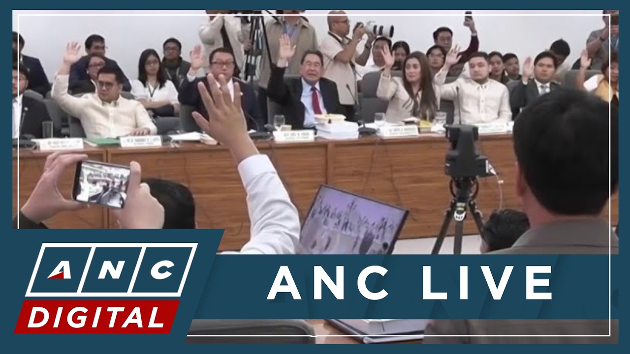 FULL: With 54-1-0 vote, Justice panel declares VP Sara 4th impeach rap sufficient in substance | ANC