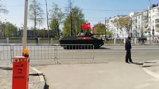 ТАНК T-34 В САМАРЕ НА ПАРАДЕ ПОБЕДЫ 2018!!!
