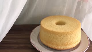 Easy Original Chiffon Cake 简单原味戚风蛋糕 基础~