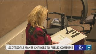 Scottsdale making changes to public comment during council meetings