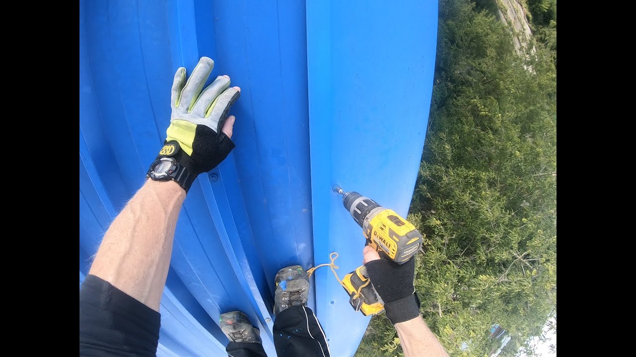 Герметизация кровли - YouTube