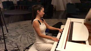 Bon Jovi - Bed of Roses piano cover by Albena Stoilova MaxxRoyal Belek