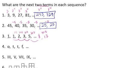 AG - 2.1 - Patterns & Inductive Reasoning - 1