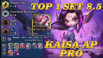 TFT SET 8.5: QUICKDRAW KAISA AP PRO - TOP 1!!! ⭐⭐⭐ FREE WIN