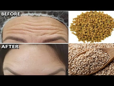 unbelievable! Magic seeds, tighten the skin and eliminate wrinkles permanently